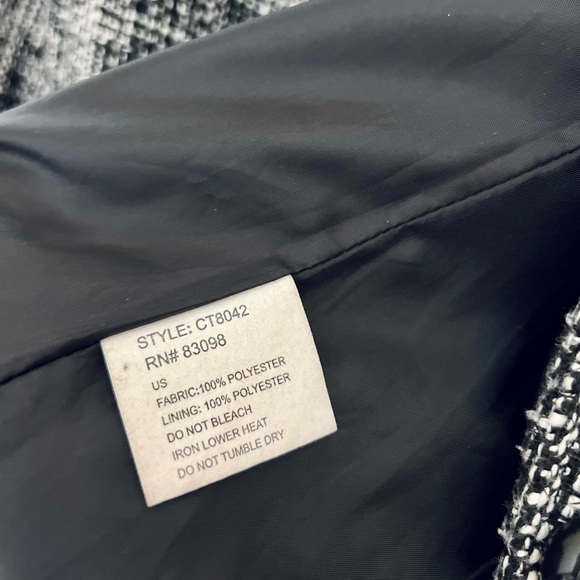 Ci Sono Tweed Jacket - Picture 5 of 5